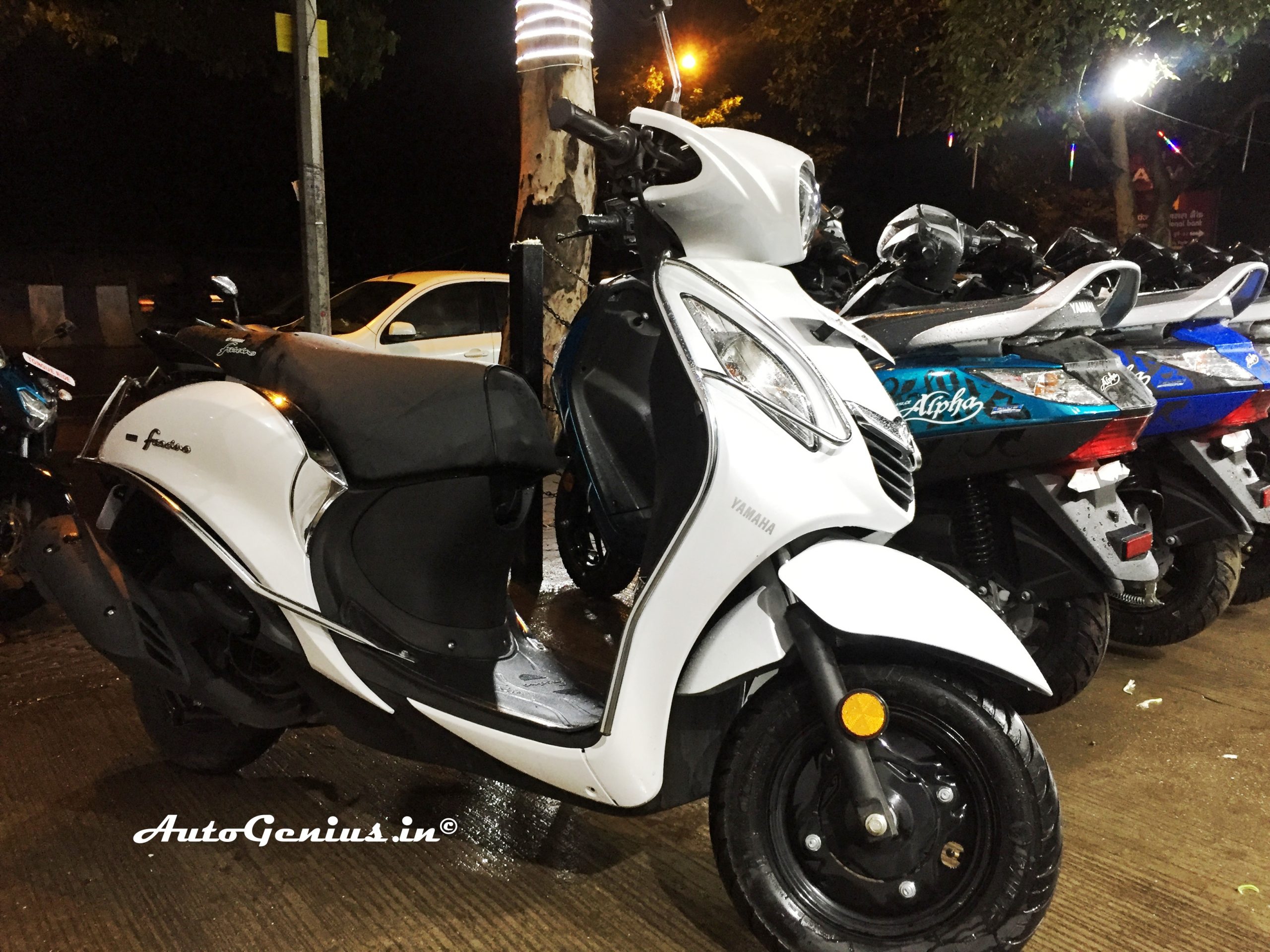 Ghanshyam Raut’s Yamaha Fascino