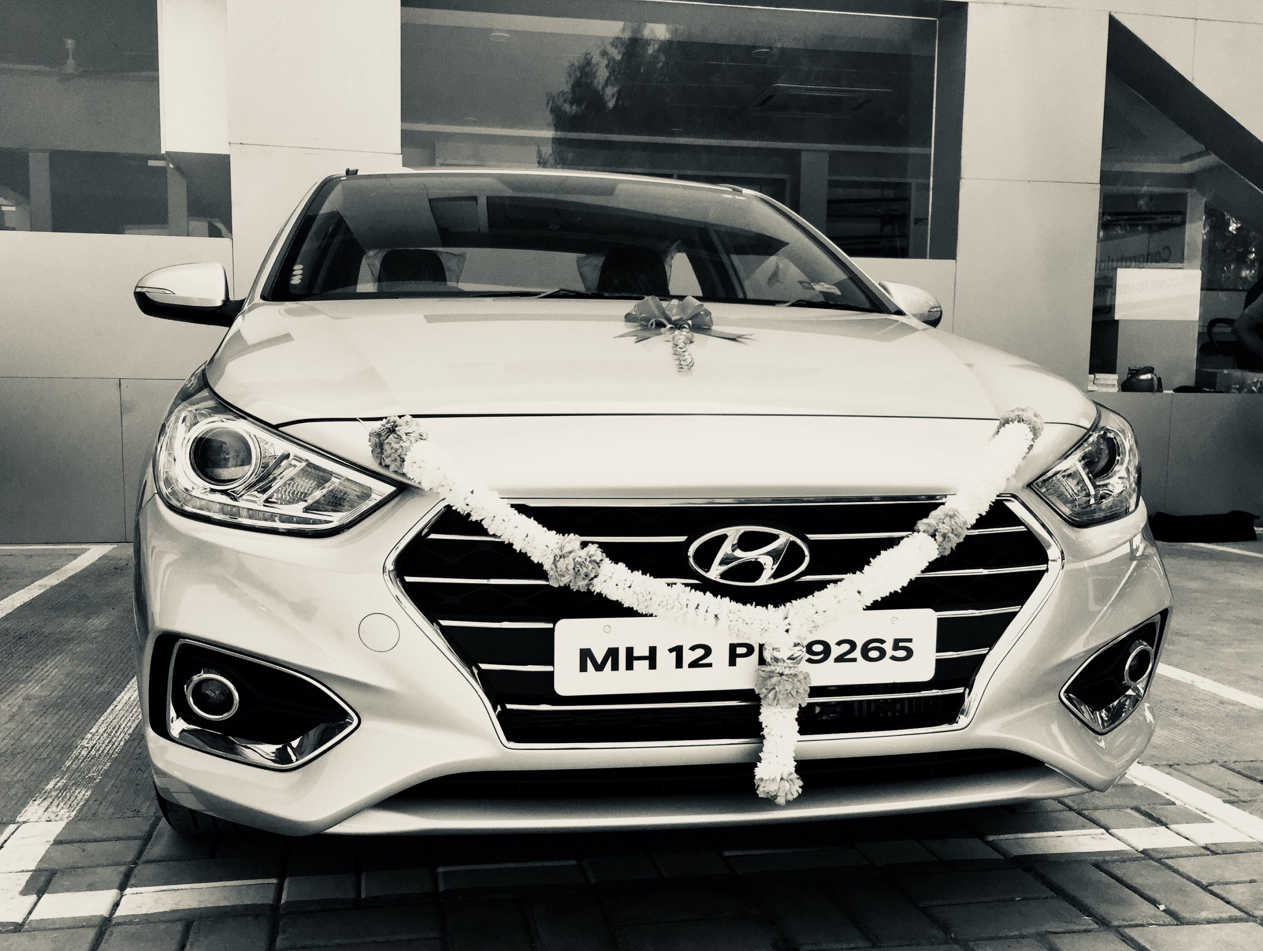 Mr. Chandrashekhar Mahadik gets a Hyundai Verna Sx