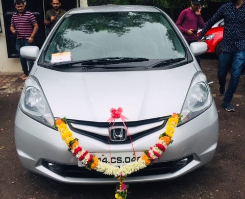 Nilesh Nikhade Honda Jazz