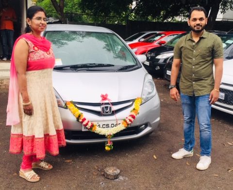 Nilesh Nikhade Honda Jazz