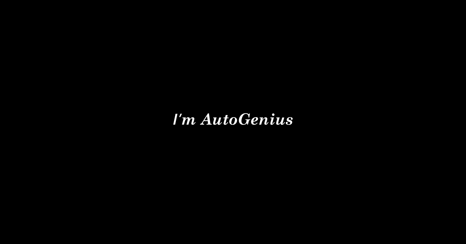 AutoGenius Private Limited